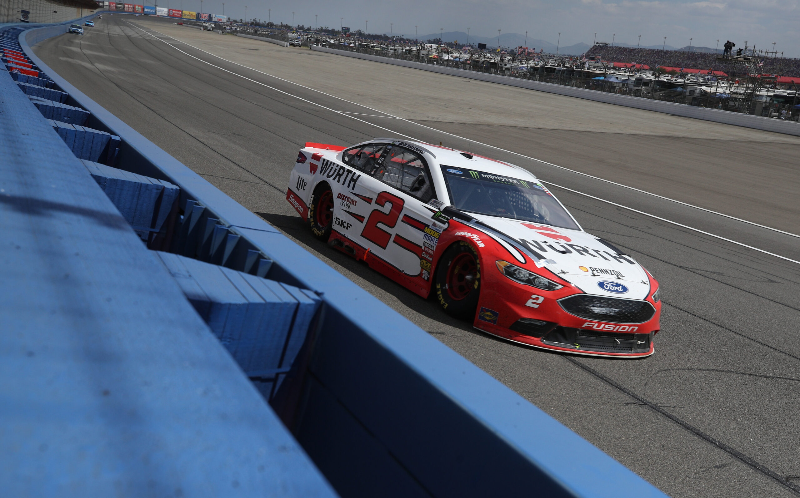 Keselowski Rallies from Spin to Finish Runner-up