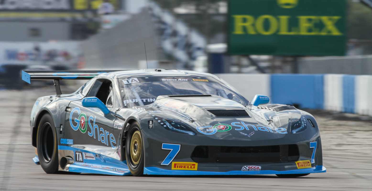 Burtin Racing Announces Adam Carolla to Drive GoShare Corvette at Trans Am High Desert Challenge