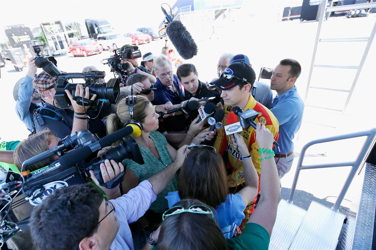 Busch and Logano Speak Following Meeting with NASCAR