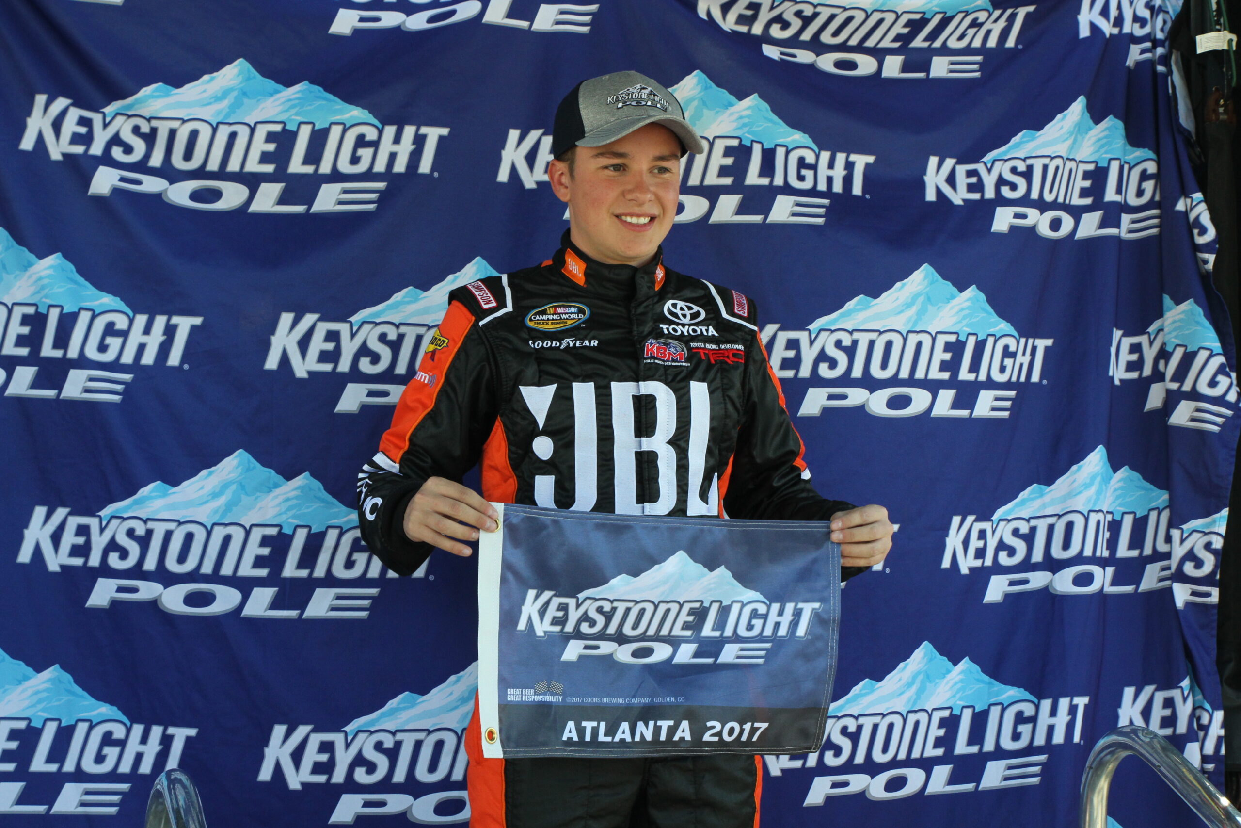 Bell Wins Truck Pole at Atlanta