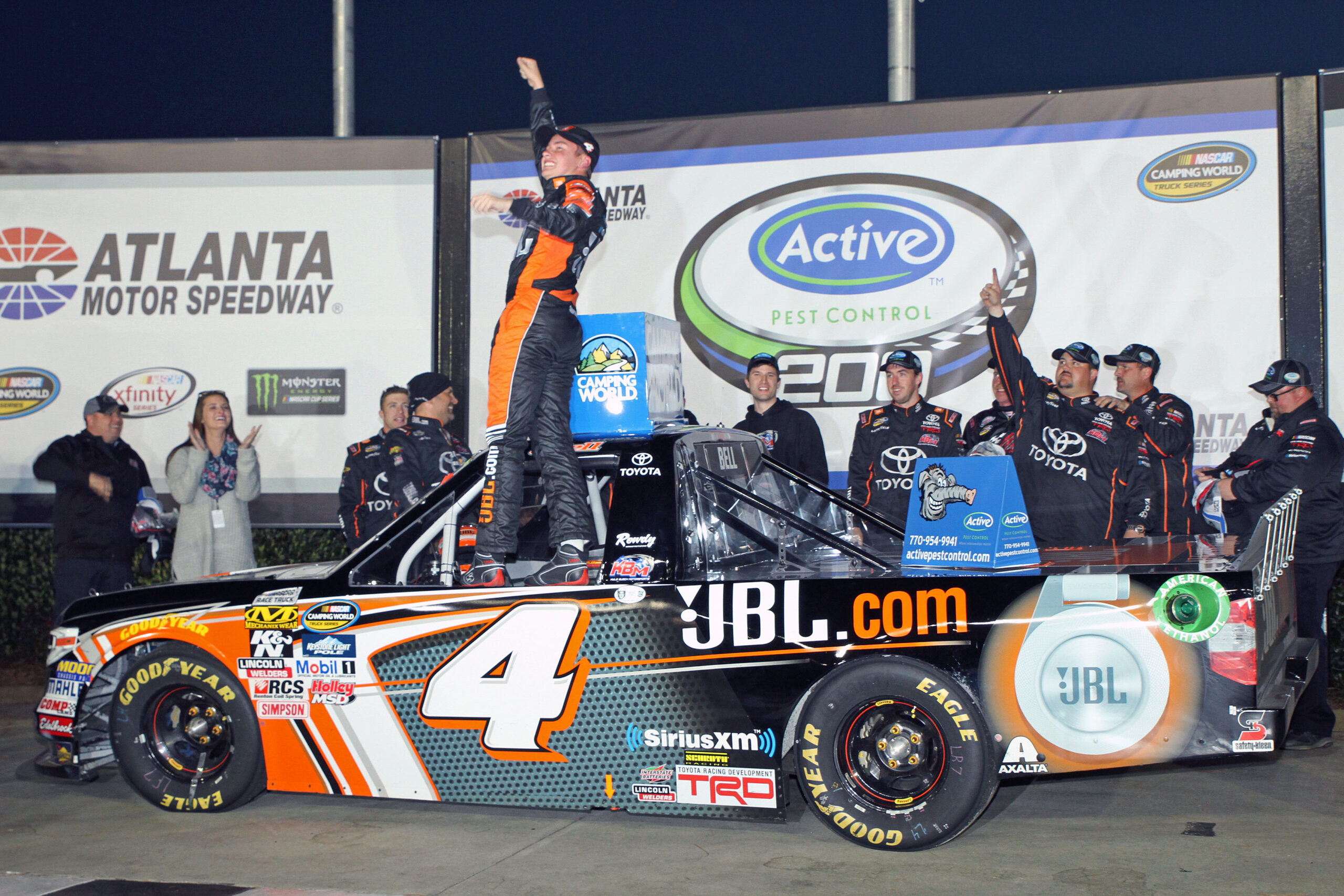 Christopher Bell Dominates Truck Race at Atlanta