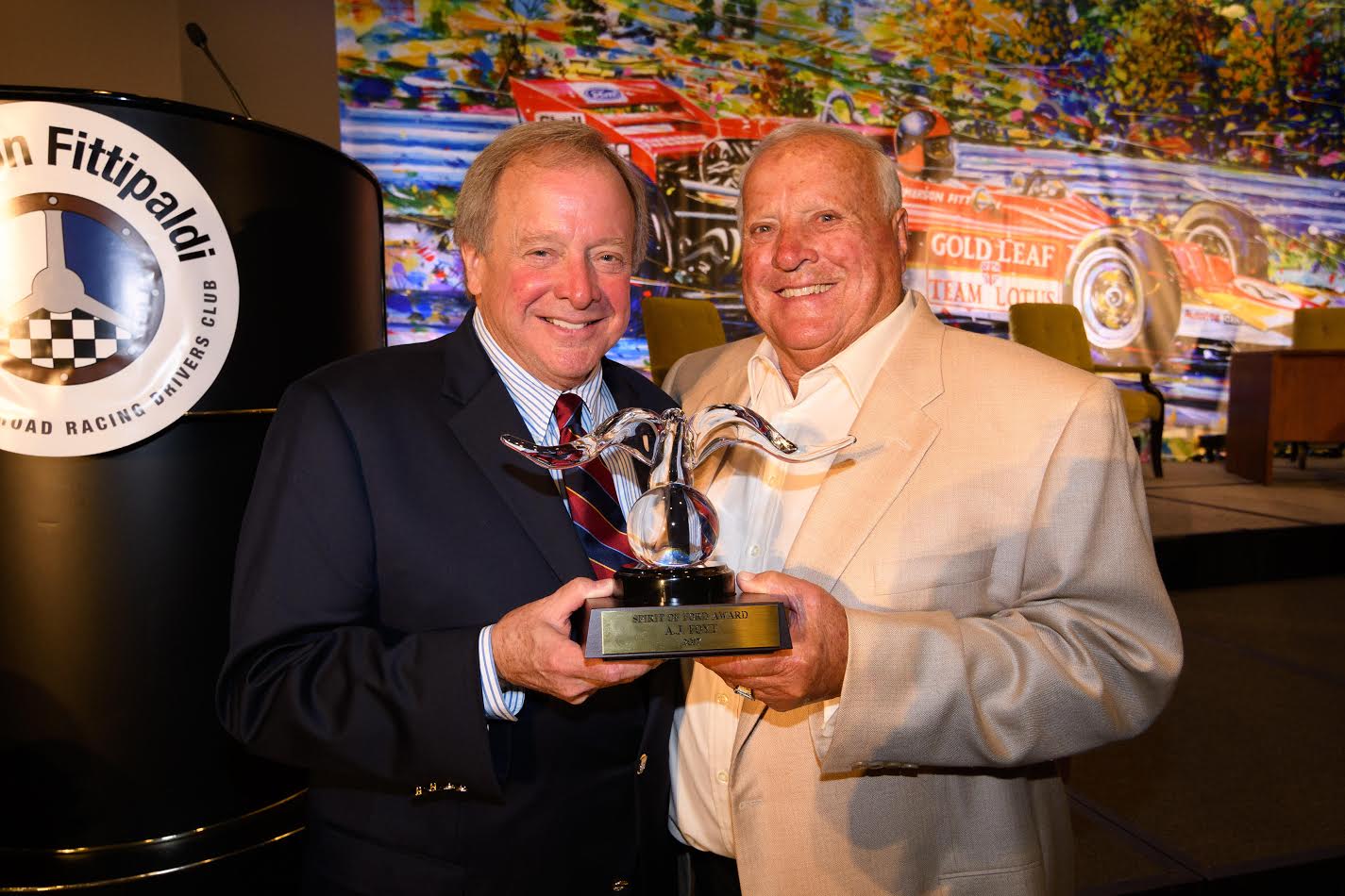 A.J. Foyt Honored with Spirit of Ford Award