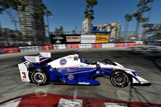 Chevy Indycar At Long Beach Helio Castroneves Puts Chevy On Pole At Long Beach Driver Quotes And Transcripts Speedwaymedia Com