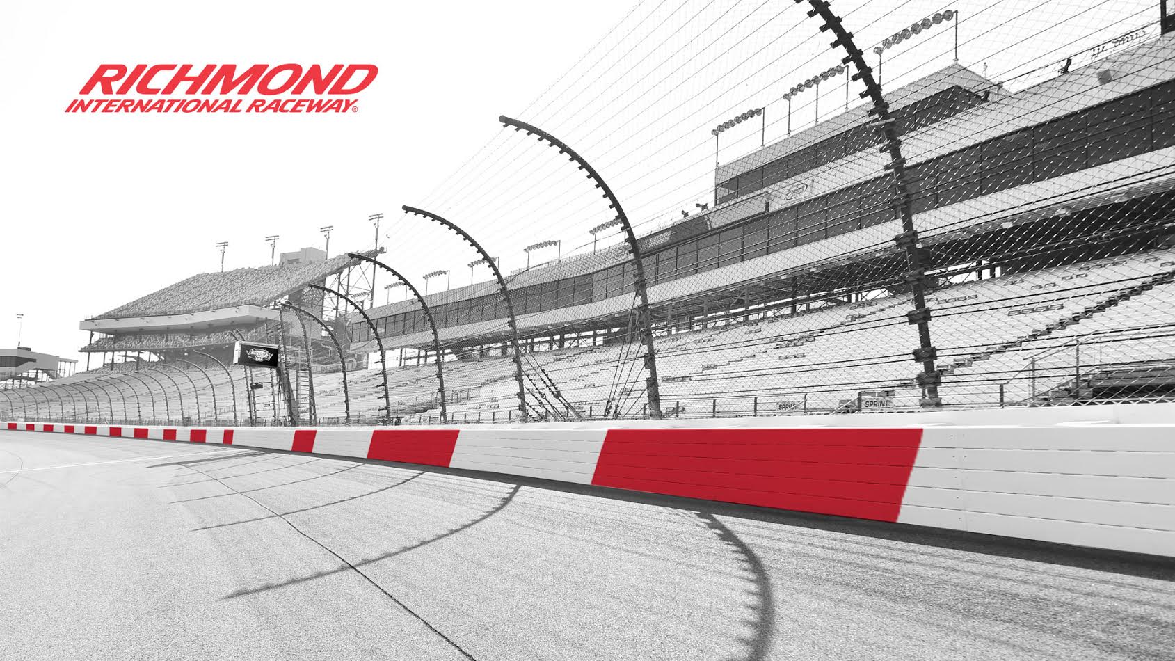 Richmond International Raceway Goes Back in Time with Red Stripes on Track Walls