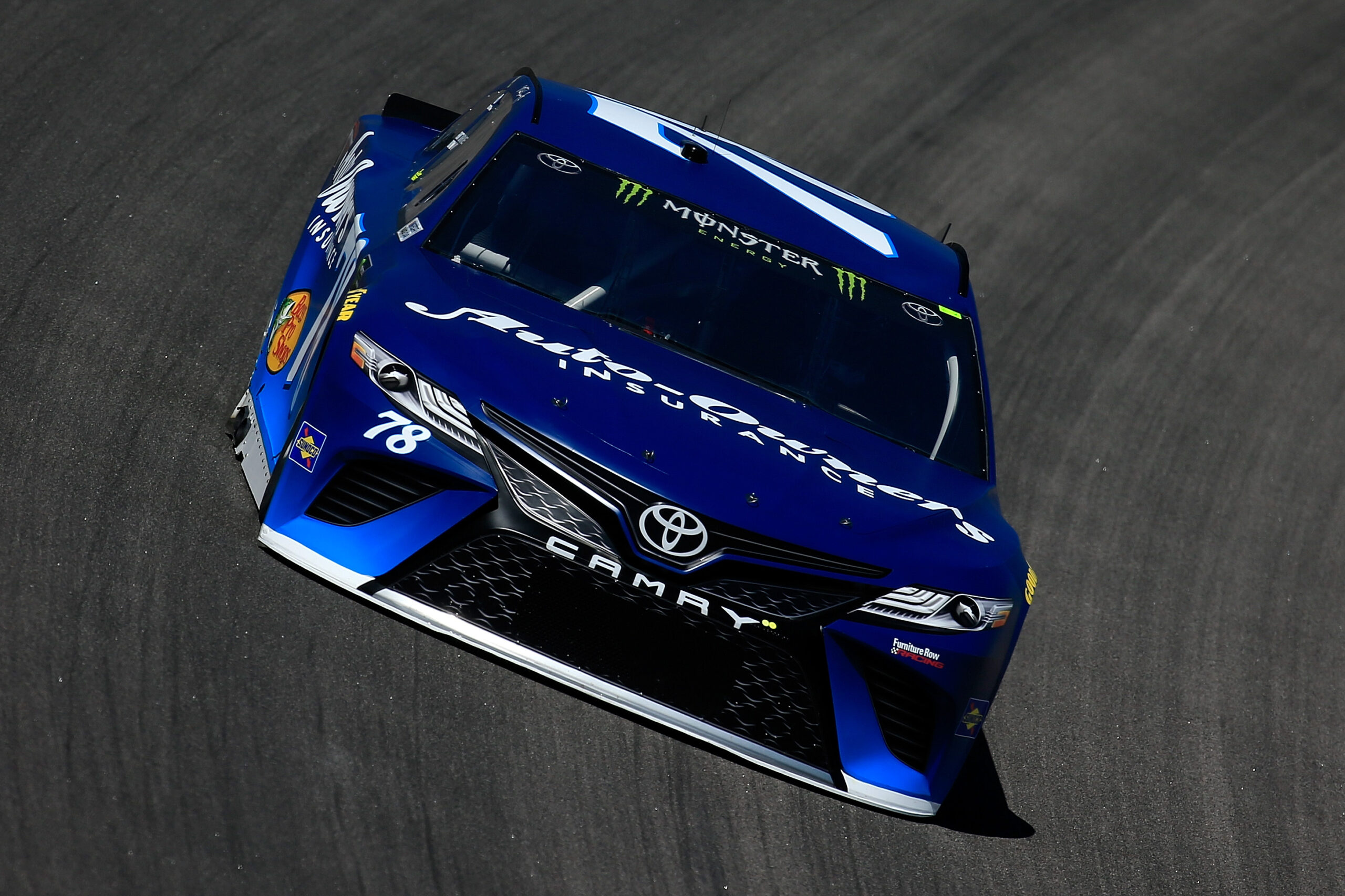 Truex Fastest at Kansas in First Cup Practice