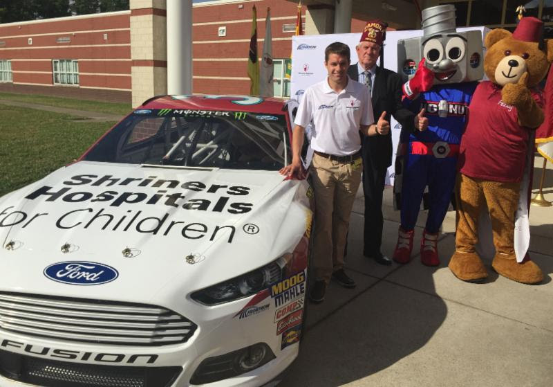 Shriners Hospitals for Children Partners with David Ragan and Front Row Motorsports to Launch Superheroes of Summer Safety