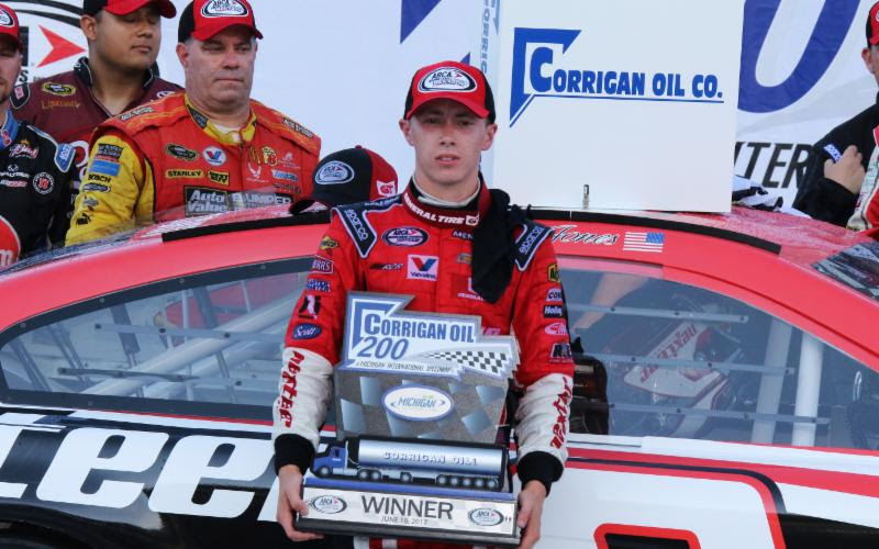 Brandon Jones spins and wins at Michigan