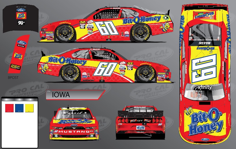 Bit-O-Honey to Ride with Majeski at Iowa Speedway