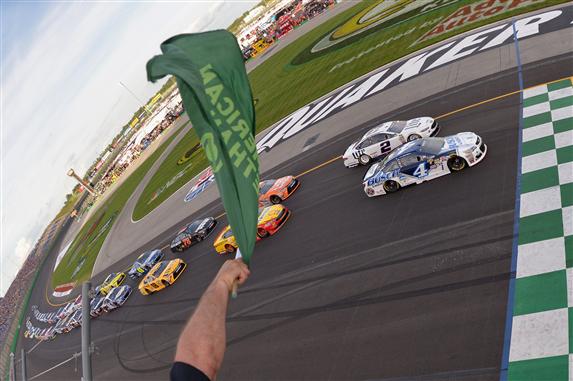 download nascar green flag today
