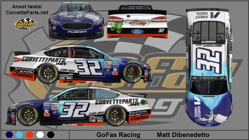 Anest Iwata Joins Matt DiBenedetto and Go Fas Racing For the 2017 Season