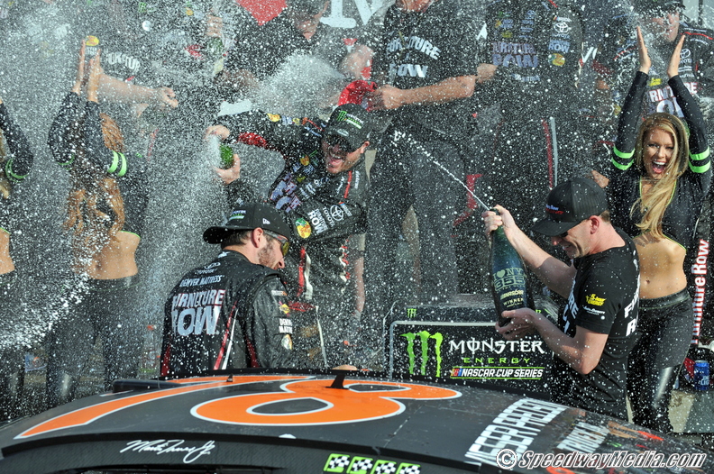 Truex stretches fuel to win at The Glen