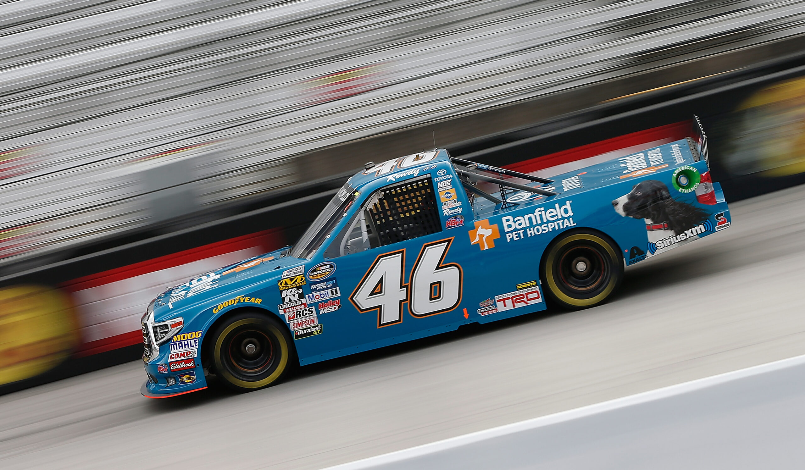 Kyle Busch Fastest in Final Truck Practice at Bristol