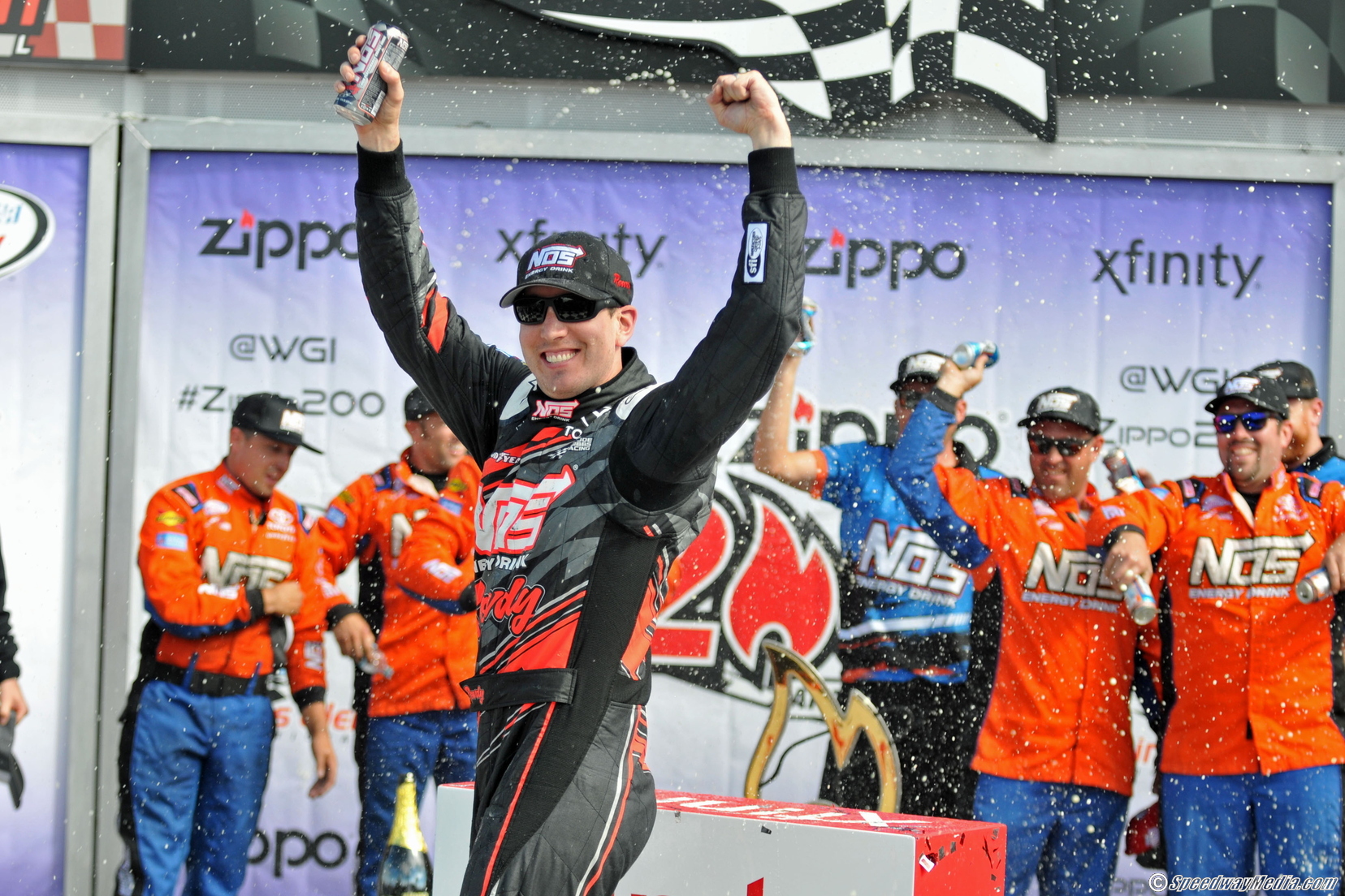 Busch claims first XFINITY Series win at Watkins Glen International in thrilling finish to Zippo 200