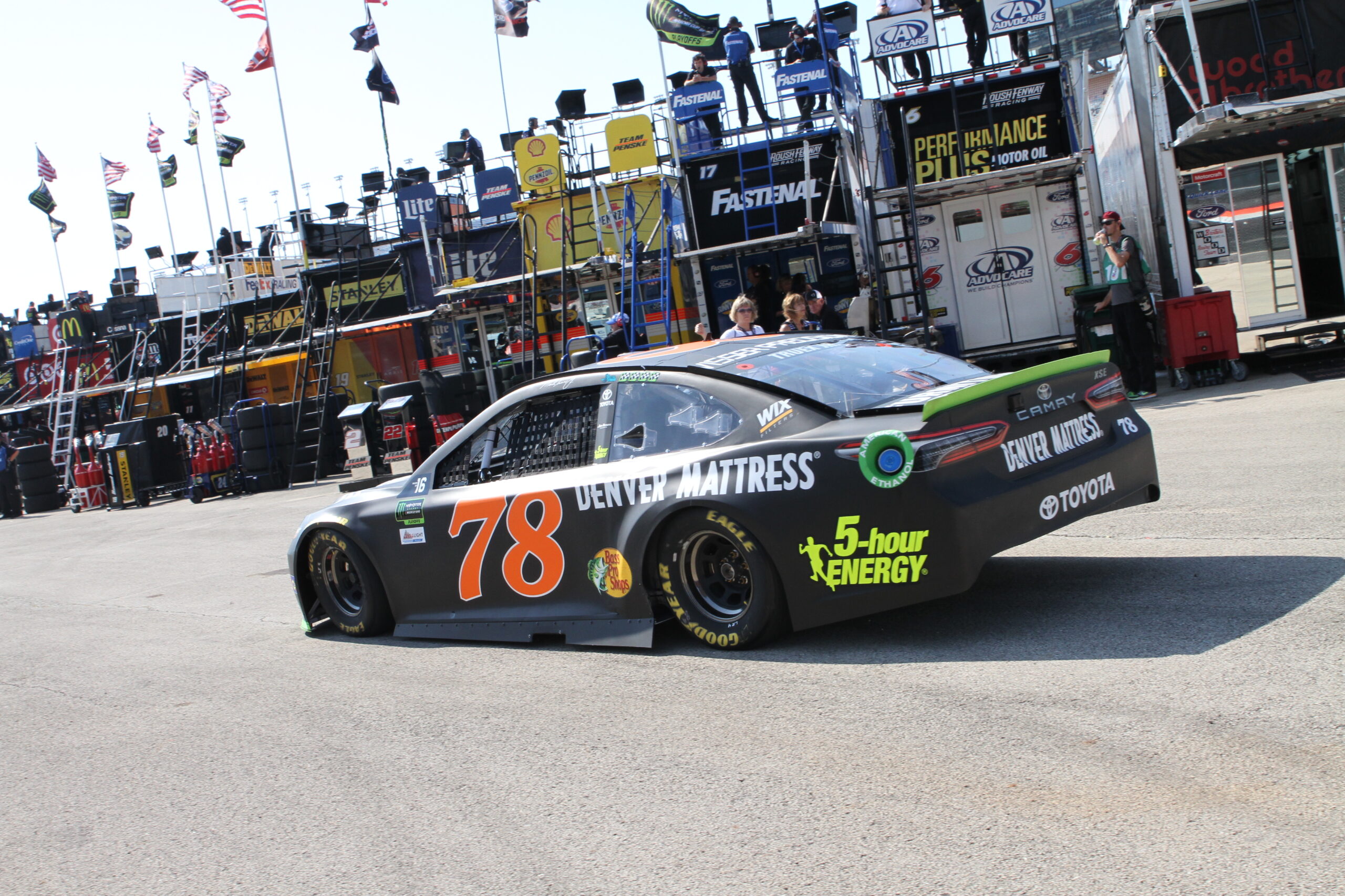 Truex Fastest in Second Practice at Chicago