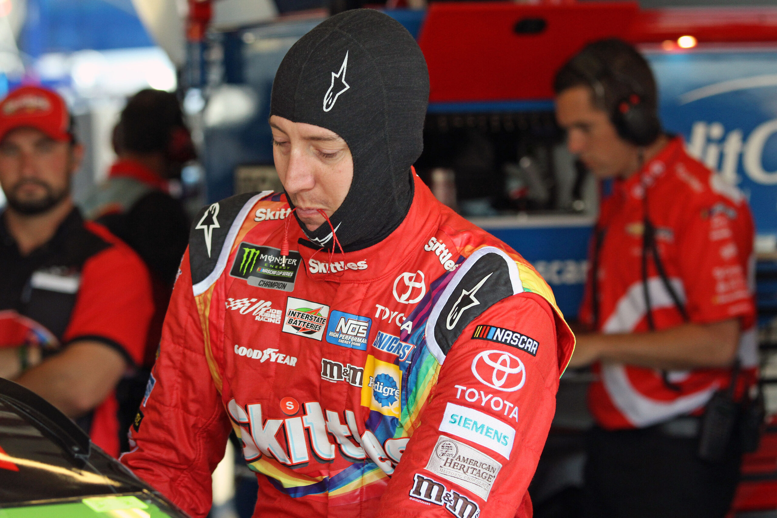 Kyle Busch Fastest in First Cup Practice at Chicagoland
