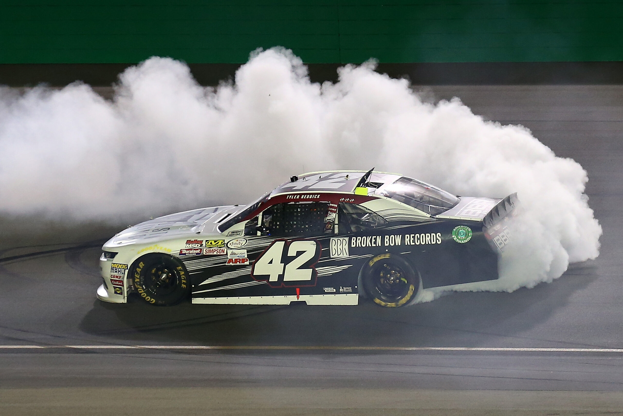 Reddick wins XFINITY Playoff opener at Kentucky