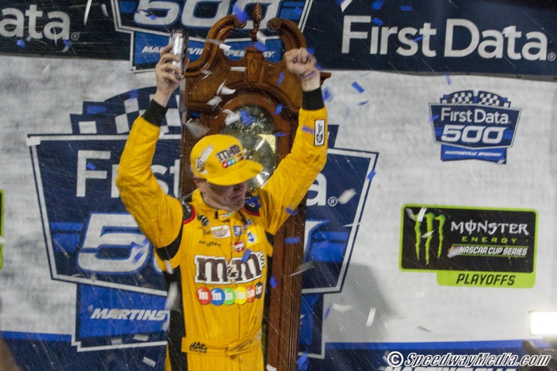 Kyle Busch Wins in Overtime at Martinsville