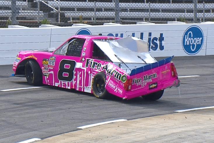 Nemechek Wrecks Out Early at Martinsville