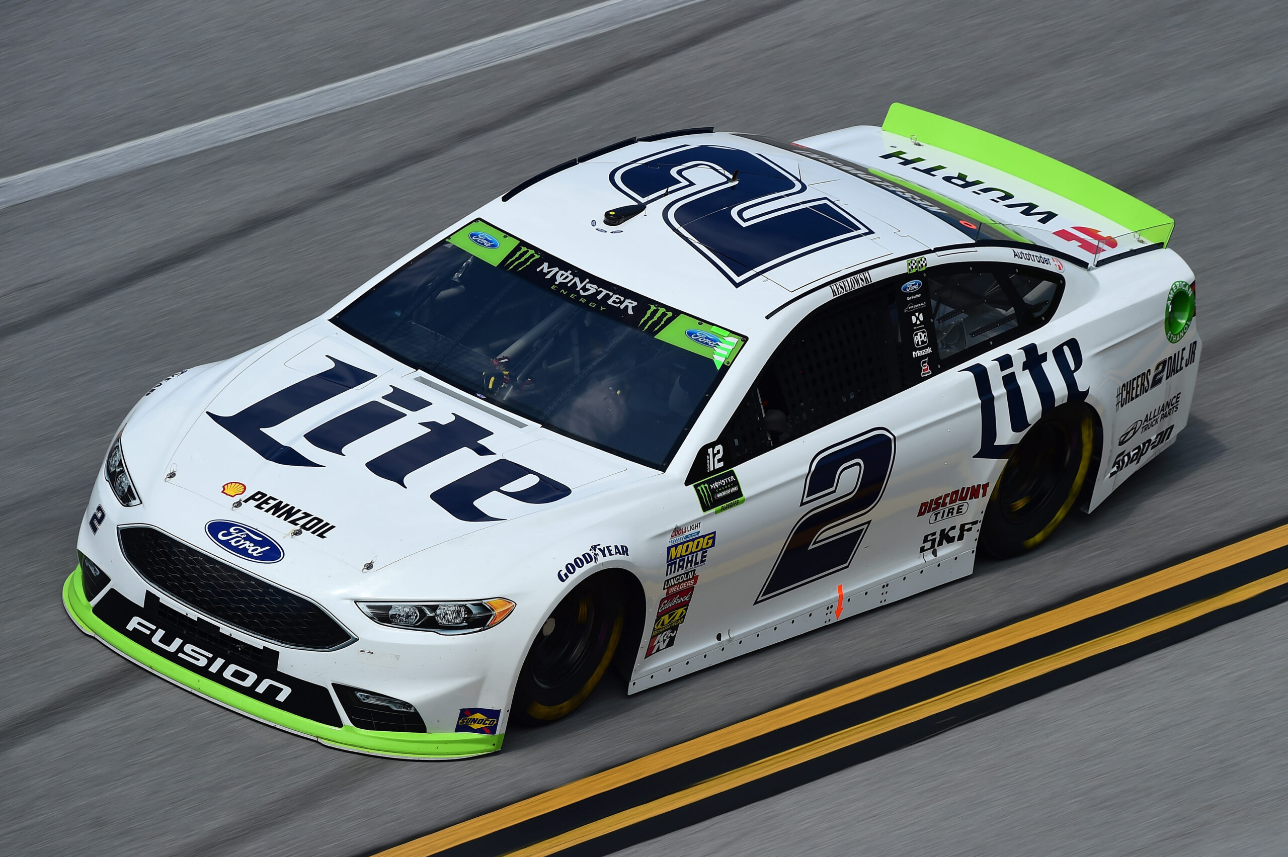 Keselowski Fastest in First Talladega Practice