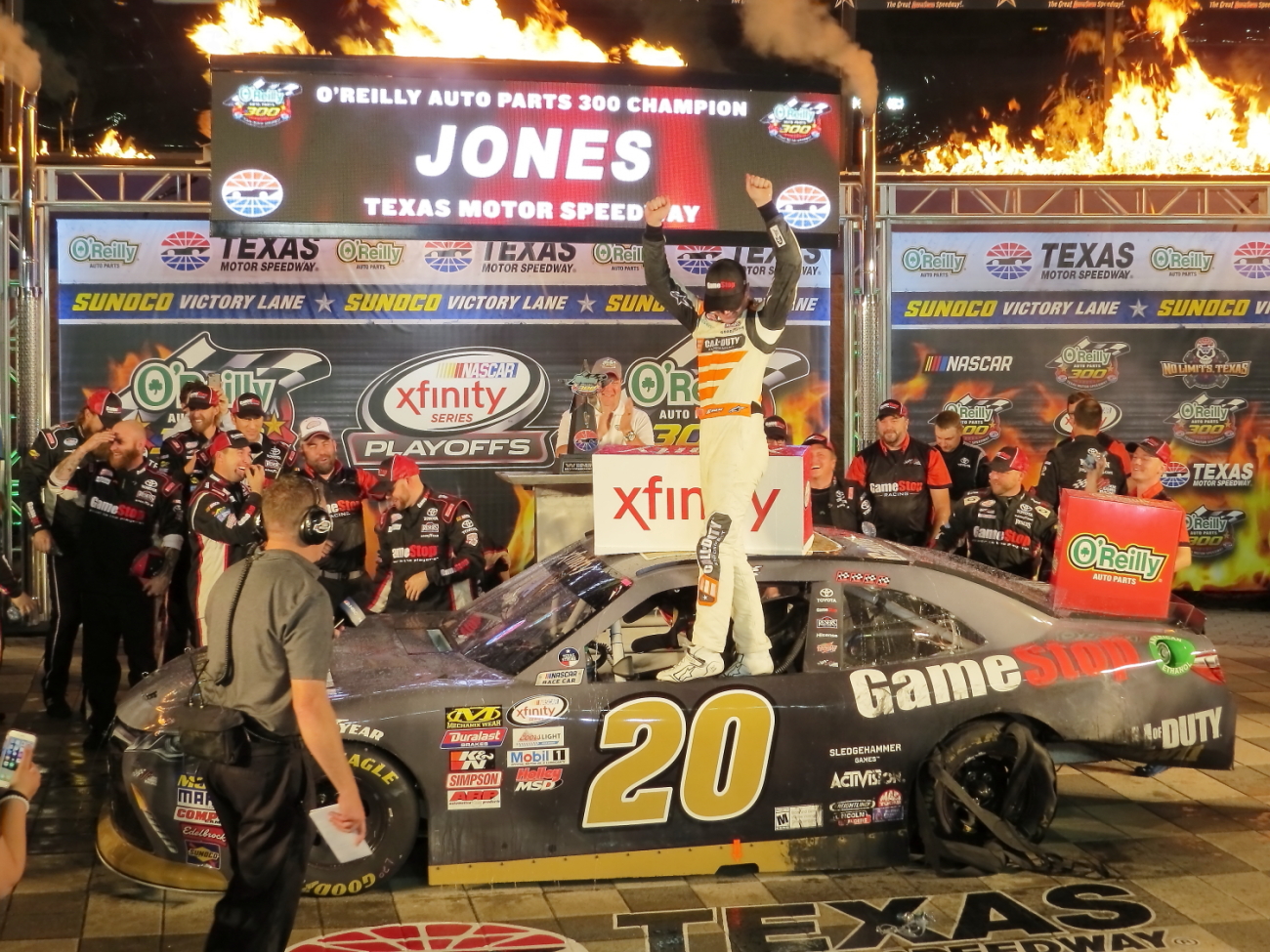 Erik Jones Wins XFINITY Race at Texas