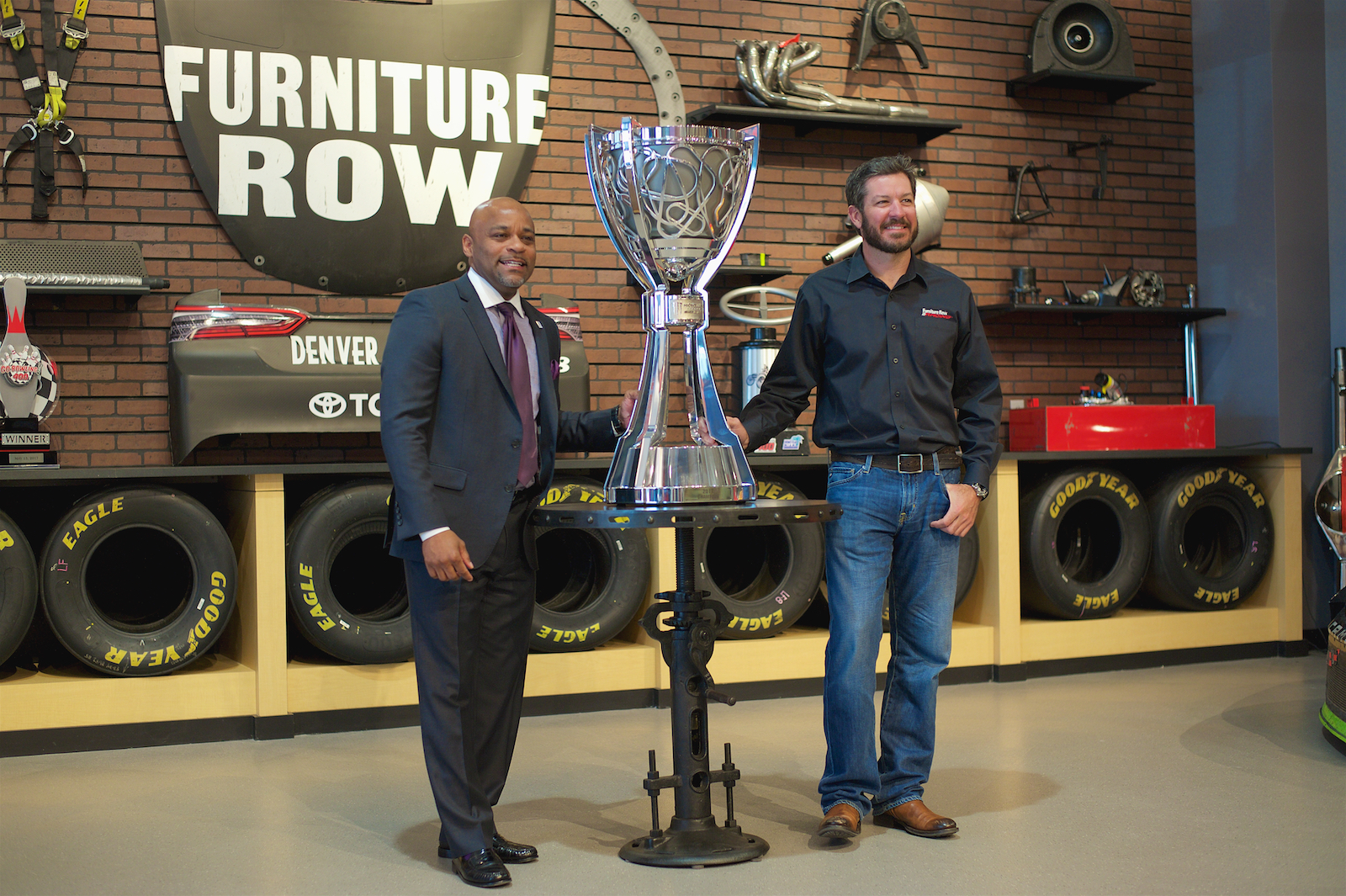 Truex Jr. Makes Stop in Denver; Mayor Proclaims FRR Day