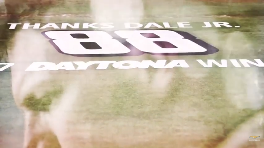 Chevrolet Celebrates Dale Earnhardt Jr. with Heartfelt Tribute