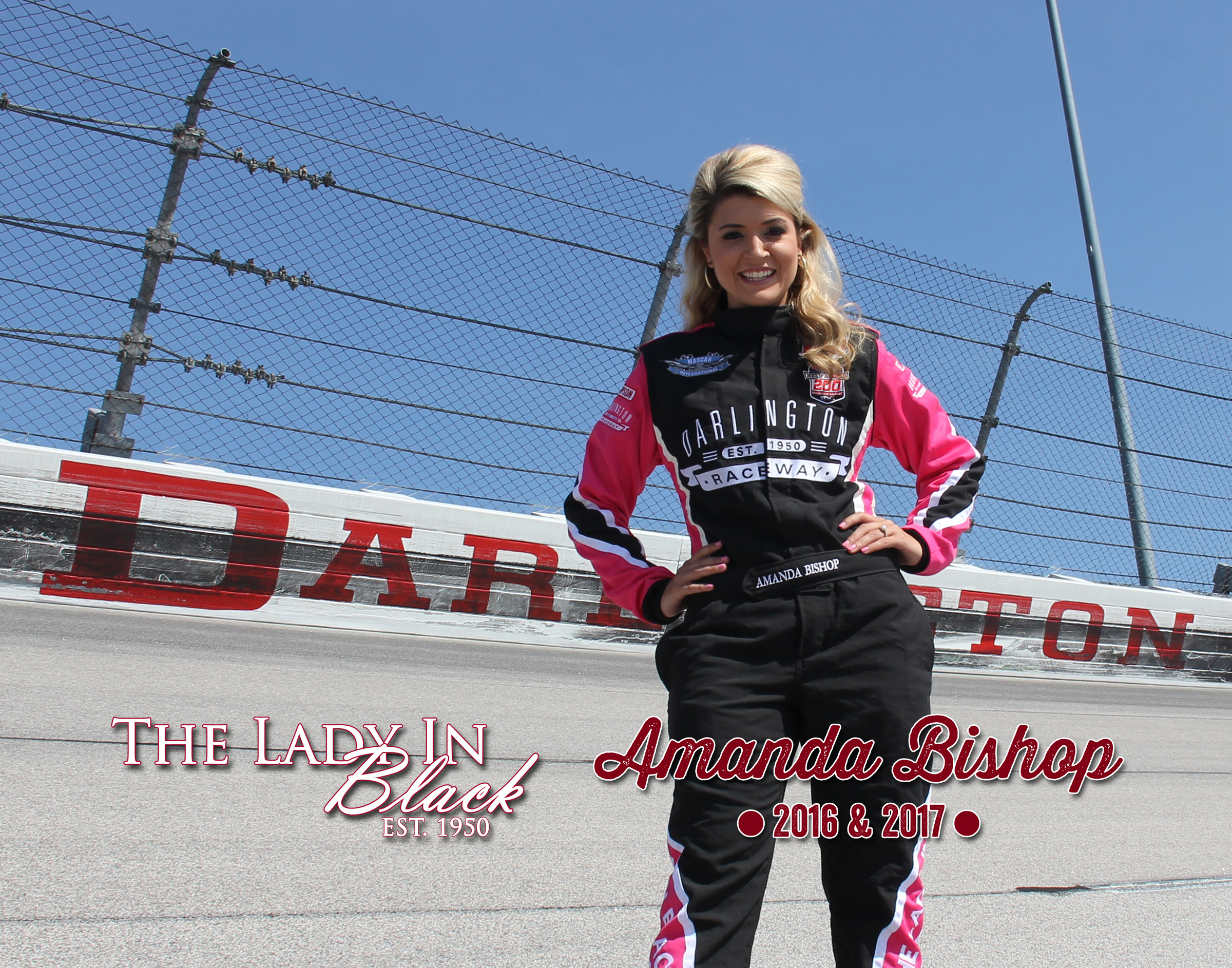 DARLINGTON RACEWAY IS LOOKING FOR ITS NEXT ”LADY IN BLACK” APPLICATIONS NOW BEING ACCEPTED