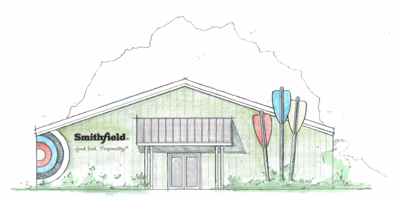 Smithfield Foods Donation Brings New Indoor Archery Facility to Victory Junction