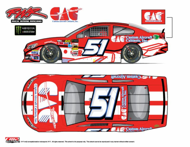 Harrison Rhodes returns to Rick Ware Racing at Martinsville with new sponsor