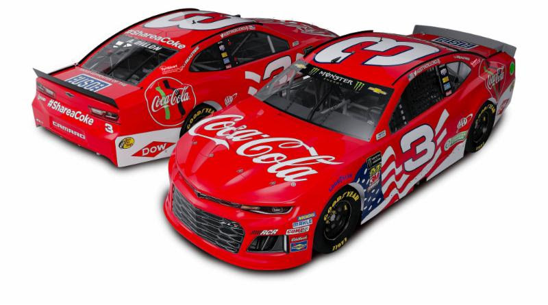 Coca-Cola Unveiled as Primary Sponsor for Austin Dillon and No. 3 Chevrolet Camaro ZL1 in 2018 Coca-Cola 600
