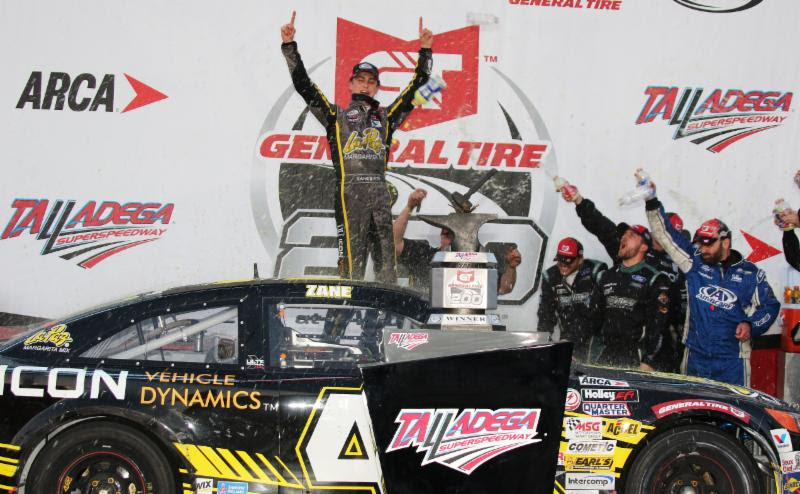 In closest finish in ARCA history, Zane Smith takes General Tire 200 at Talladega