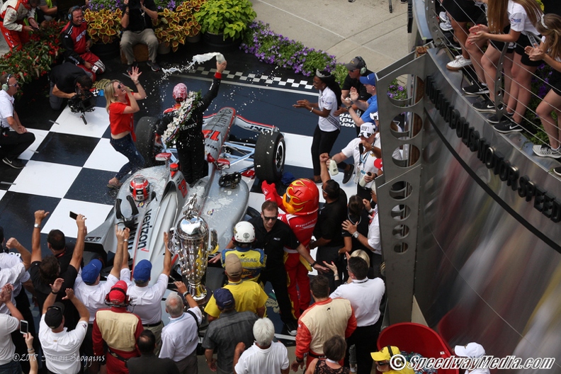 Power wins the Indy 500