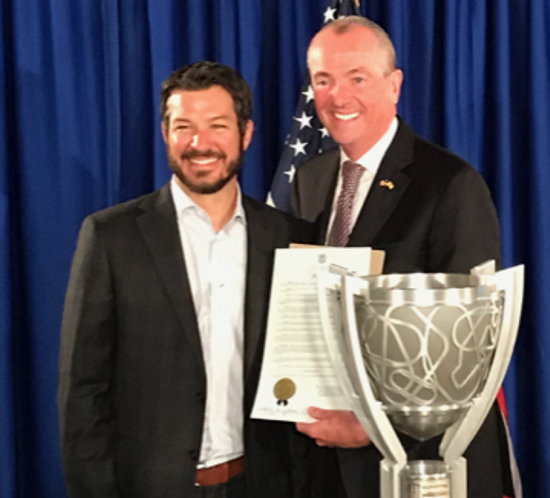 New Jersey Governor Honors Native Champion with Martin Truex Jr. Day