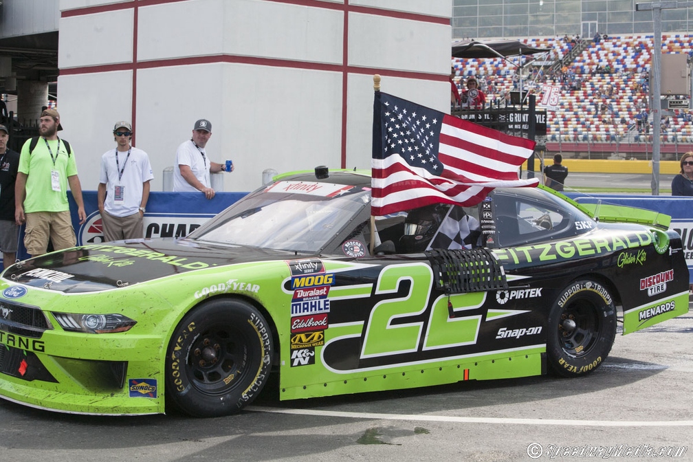 Keselowski wins the Xfinity Series Alsco 300 at Charlotte