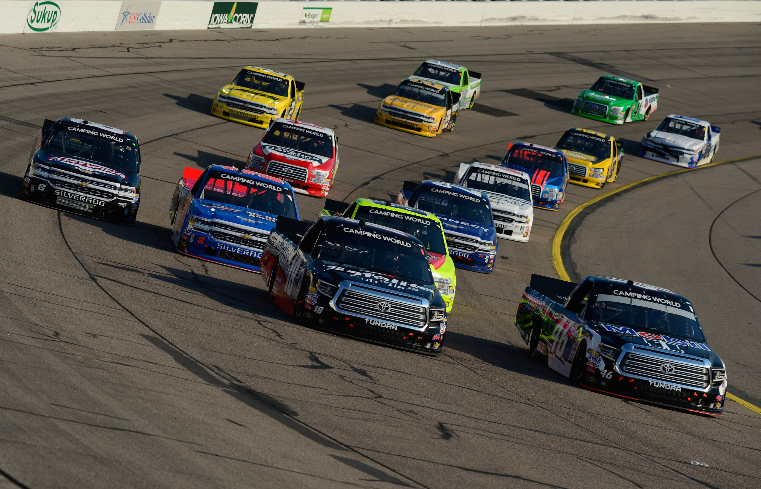 Christian Eckes Rebounds From Early Wreck In Series Debut at Iowa