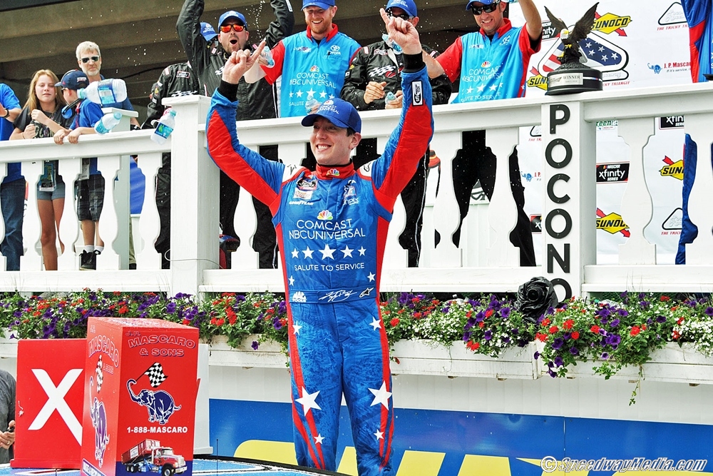 Busch domination in the Xfinity Series Pocono Green 250 at Pocono