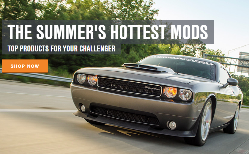 Dodge Challenger Parts Now Available