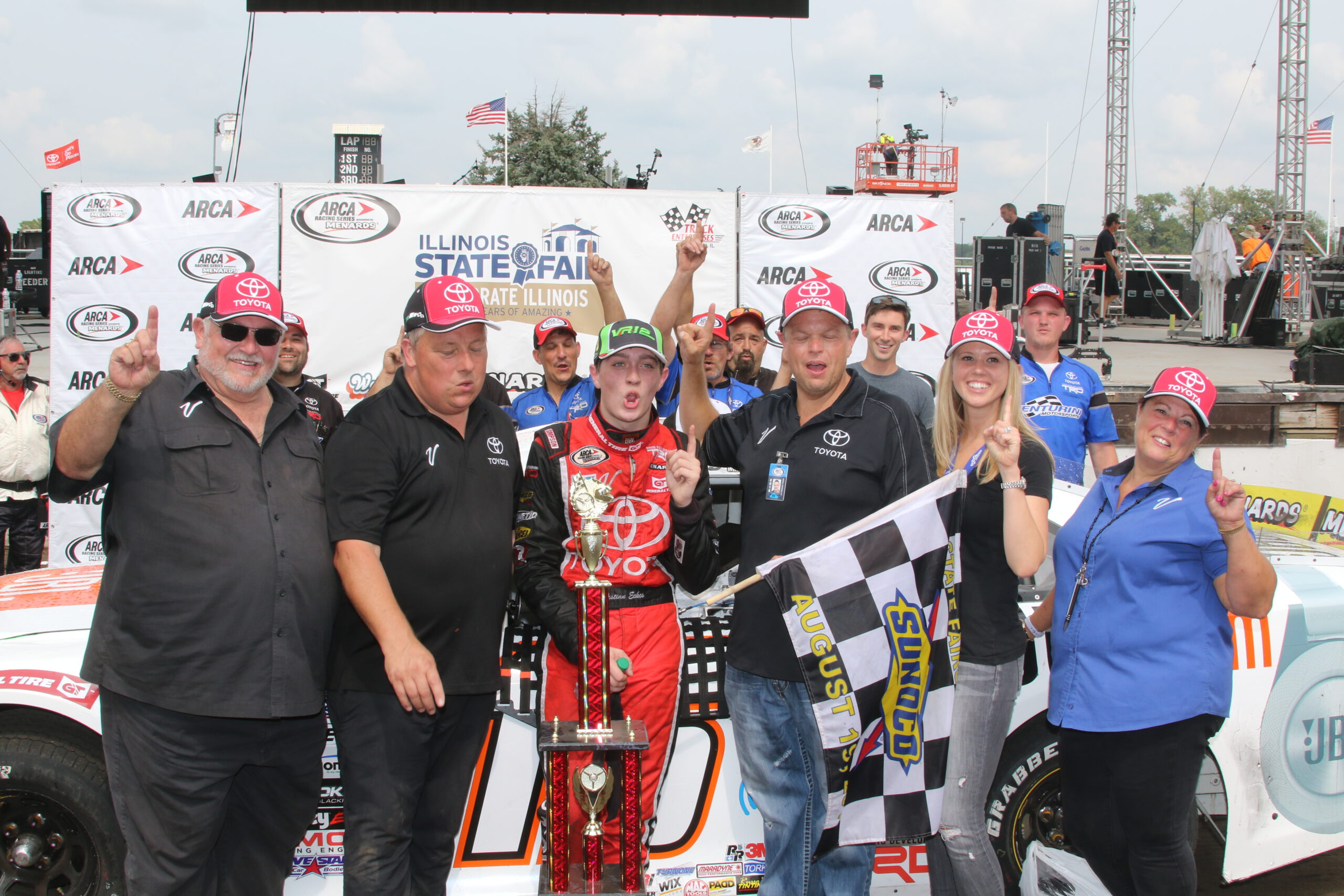 Eckes Takes ARCA Win at Springfield