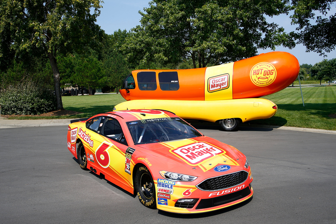 Oscar Mayer Teams Up with Roush Fenway Racing as Primary Partner of No. 6 Ford at Darlington NASCAR Throwback Weekend