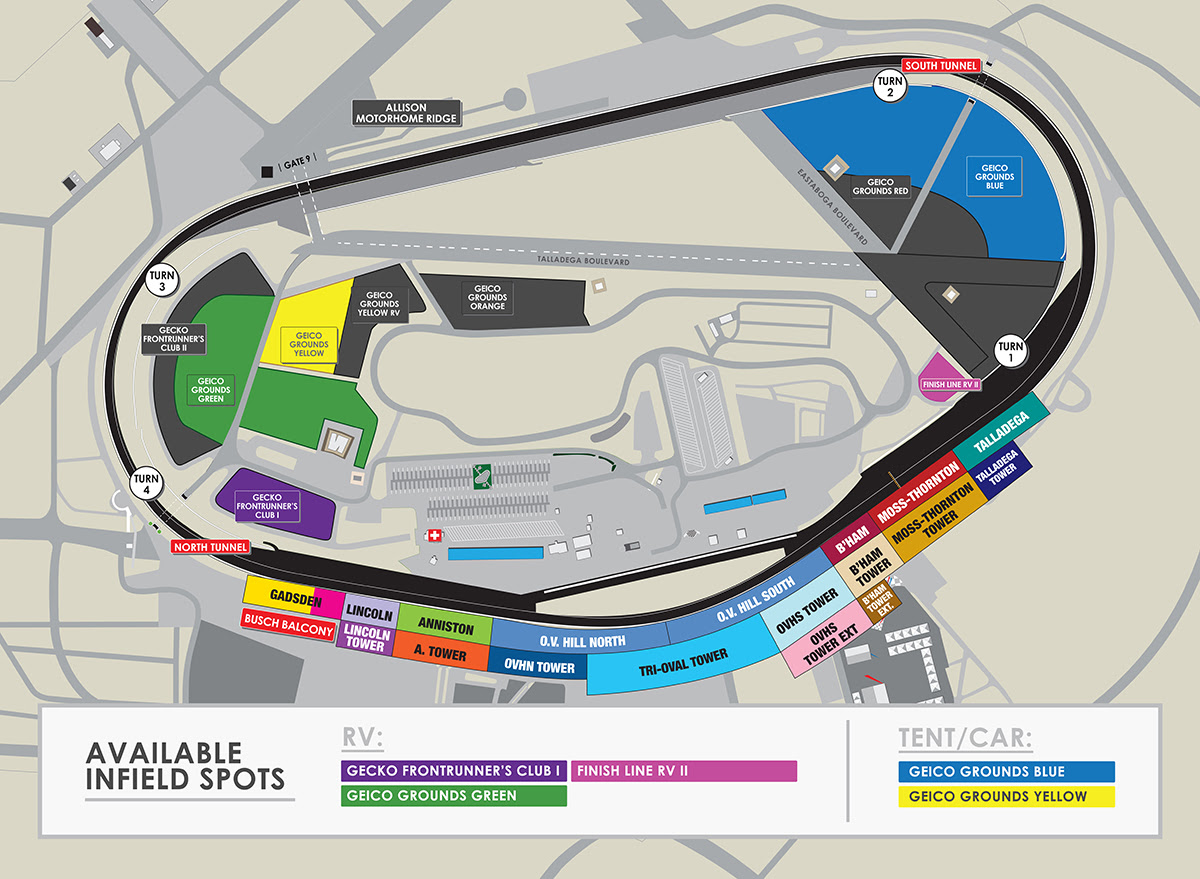 Heads Up! Fewer than 30 Reserved Infield RV Spots Remain for NASCAR Playoff Doubleheader Weekend, Oct. 12-14
