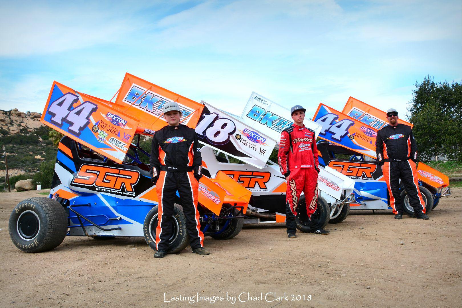 SEXTON’S 7TH AND 12TH AT THE BAKERSFIELD SPEEDWAY!