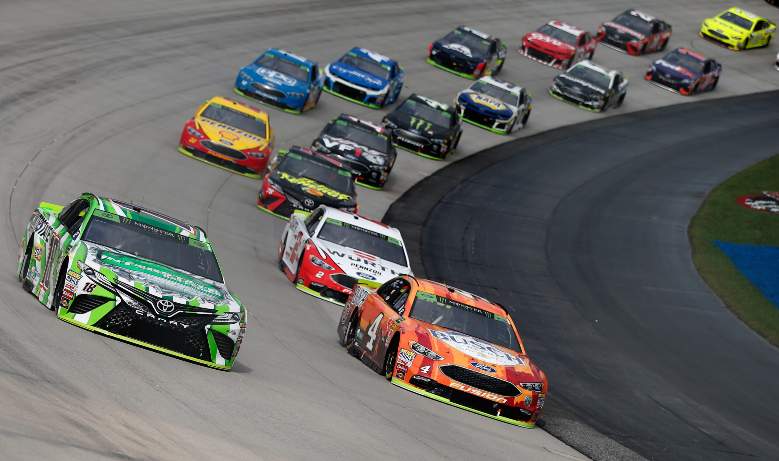 Harvick finishes sixth after dominant drive at Dover