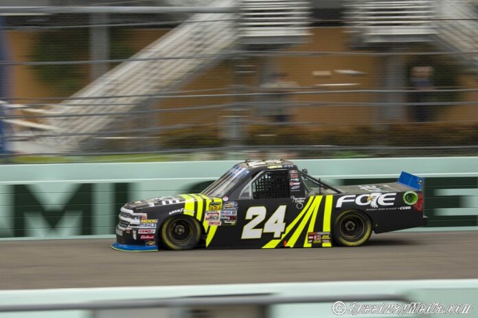 Justin Haley No. 24 Truck at Homestead 11-16-18 by Patrick Sue-Chan