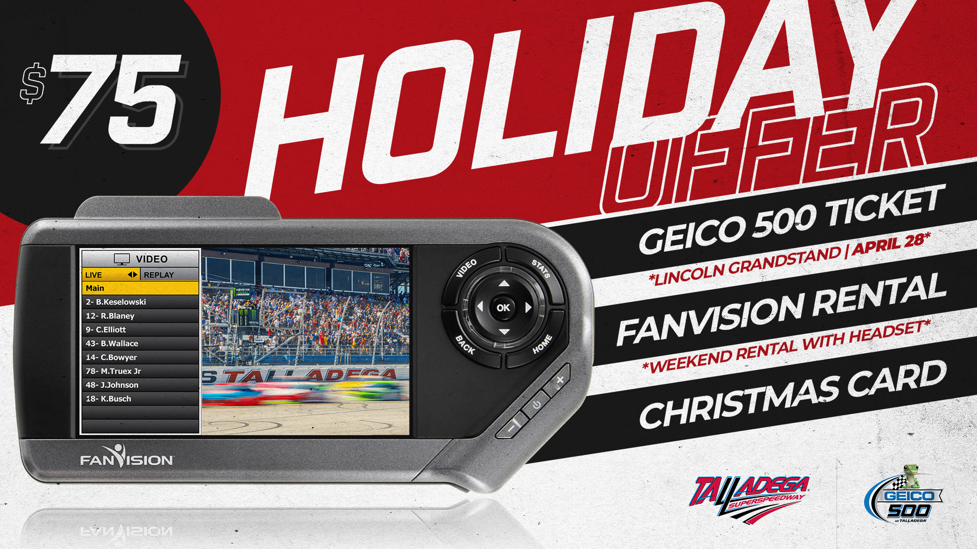 Give the Gift of ‘DEGA this Year with Talladega Superspeedway’s Black Friday/Cyber Monday Package
