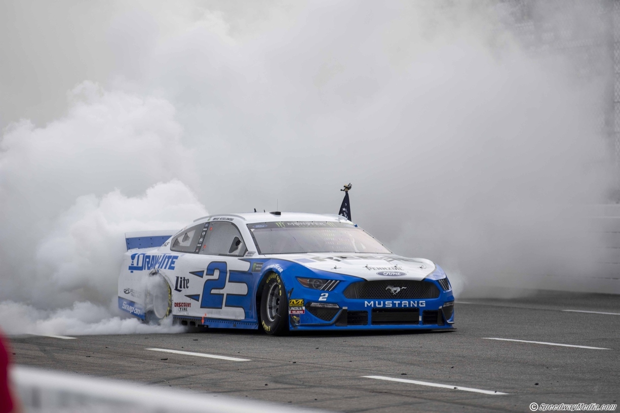Ford Performance NASCAR: Brad Keselowski Victory Lane Interview