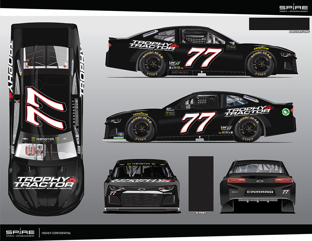 Smithley Tabbed for No. 77 Ride With Support from Trophy Tractor
