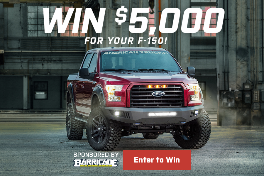 Win $5000 in Upgrades for Your Truck!