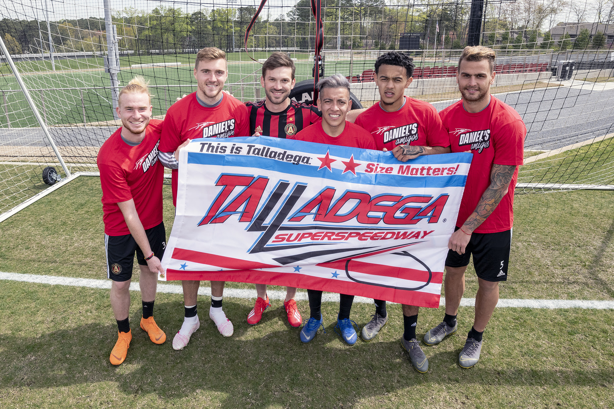 Suárez Scores with Atlanta United; Has One “Goooooooooal” in Mind when he Returns to Compete at Talladega Superspeedway, April 28 Suárez Scores with Atlanta United; Has One “Goooooooooal” in Mind when he Returns to Compete at Talladega Superspeedway, April 28