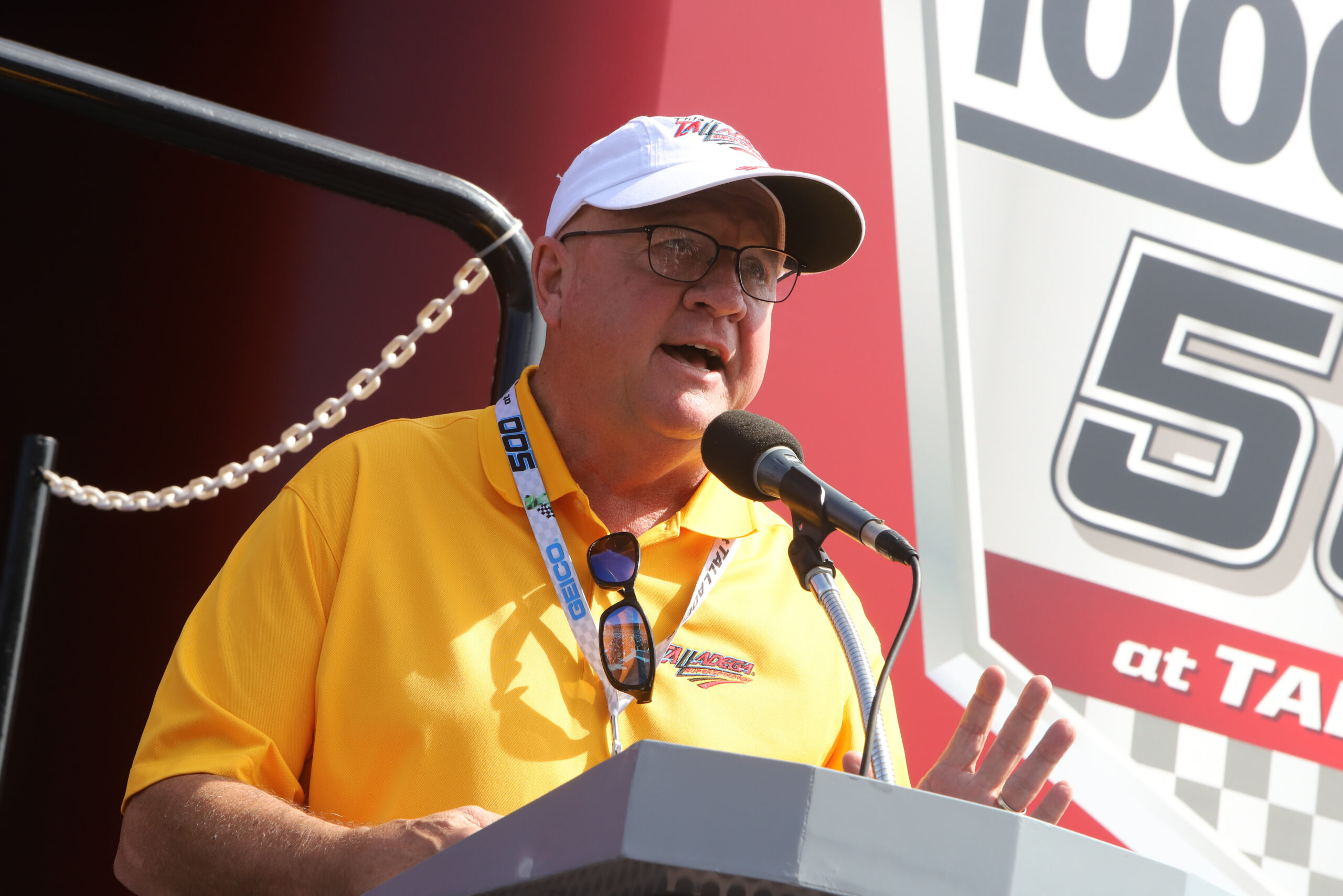 GEICO Names Longtime Talladega Superspeedway Leader Grant Lynch as Grand Marshal of the GEICO 500