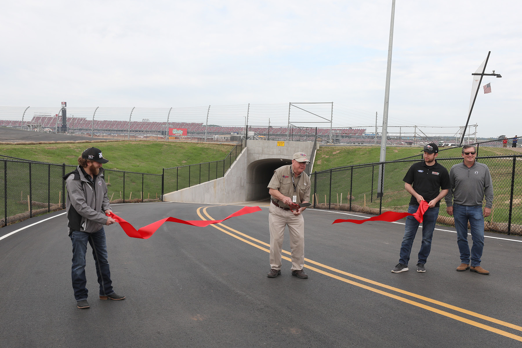 Cuttin’, Honkin’ and Rollin’ into Talladega! Race Week has Officially Begun with New Tunnel Grand Opening for Fans